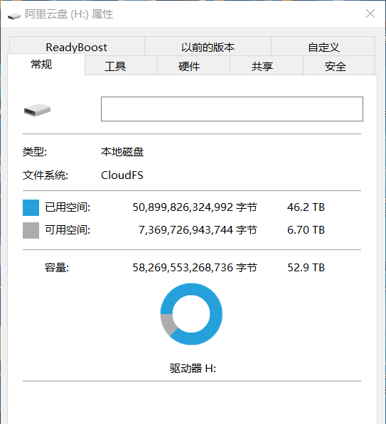 阿里云盘变本地硬盘工具更新 Cloud Drive 1.1.36 提高上传稳定性