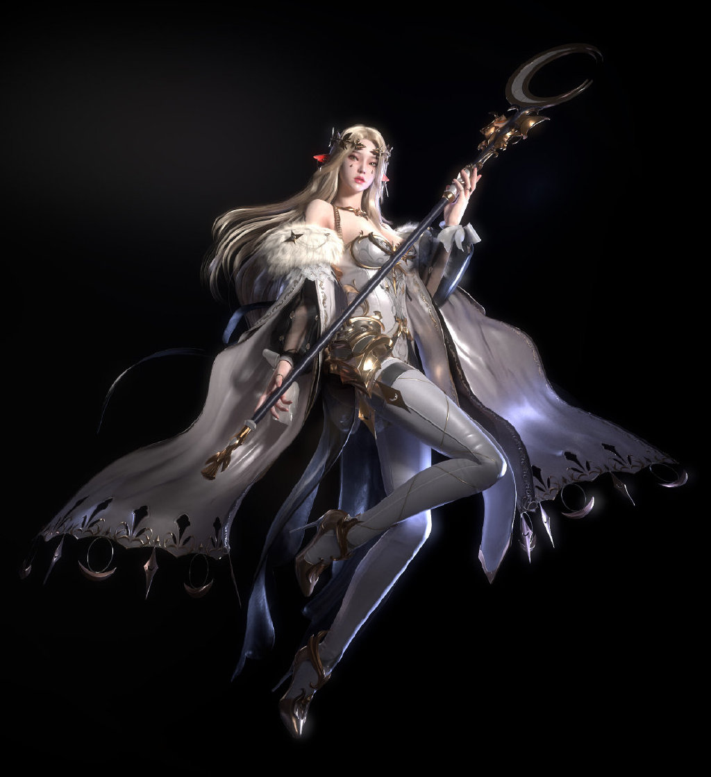韩国建模师Jaesoub Lee插画作品《Magician》