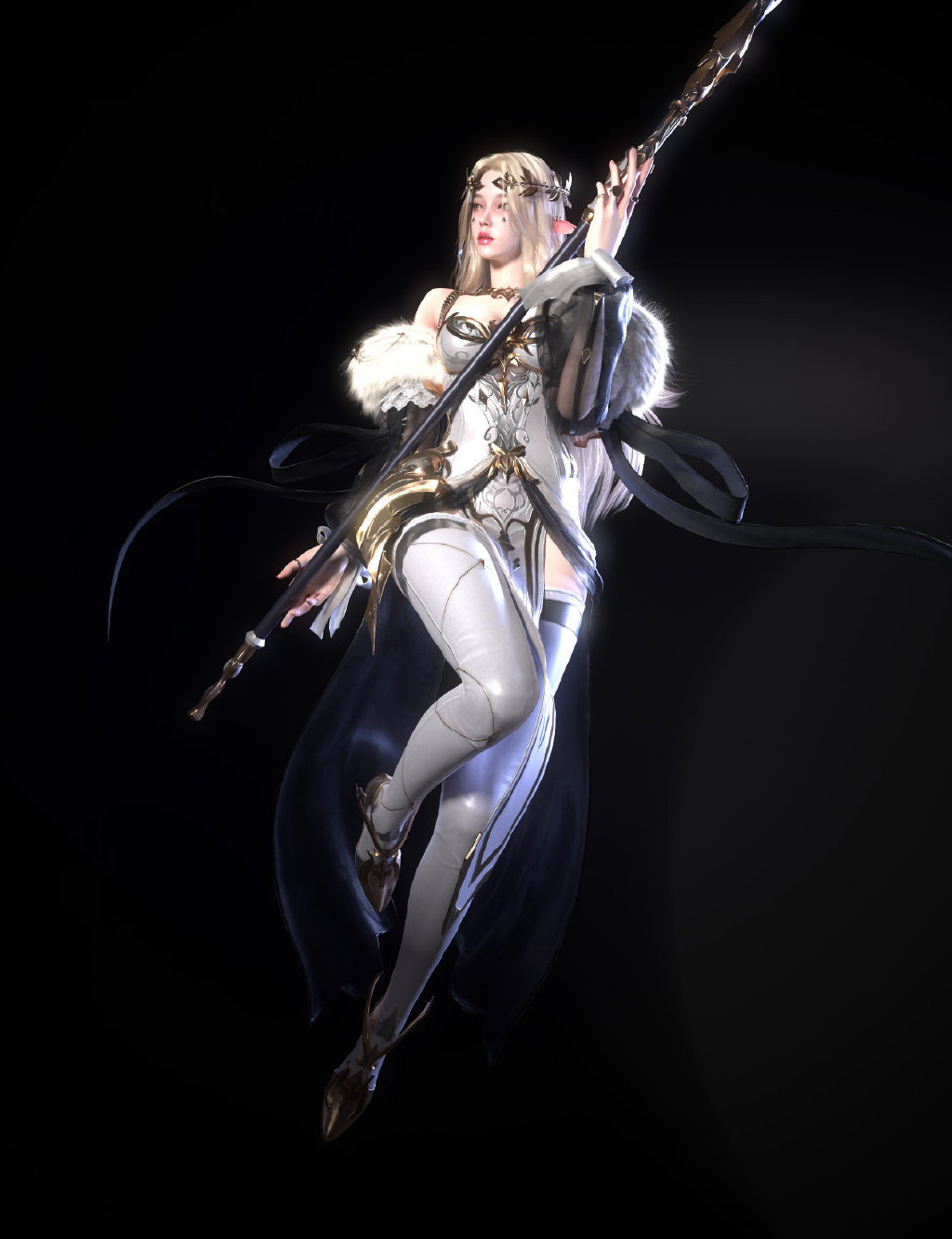 韩国建模师Jaesoub Lee插画作品《Magician》