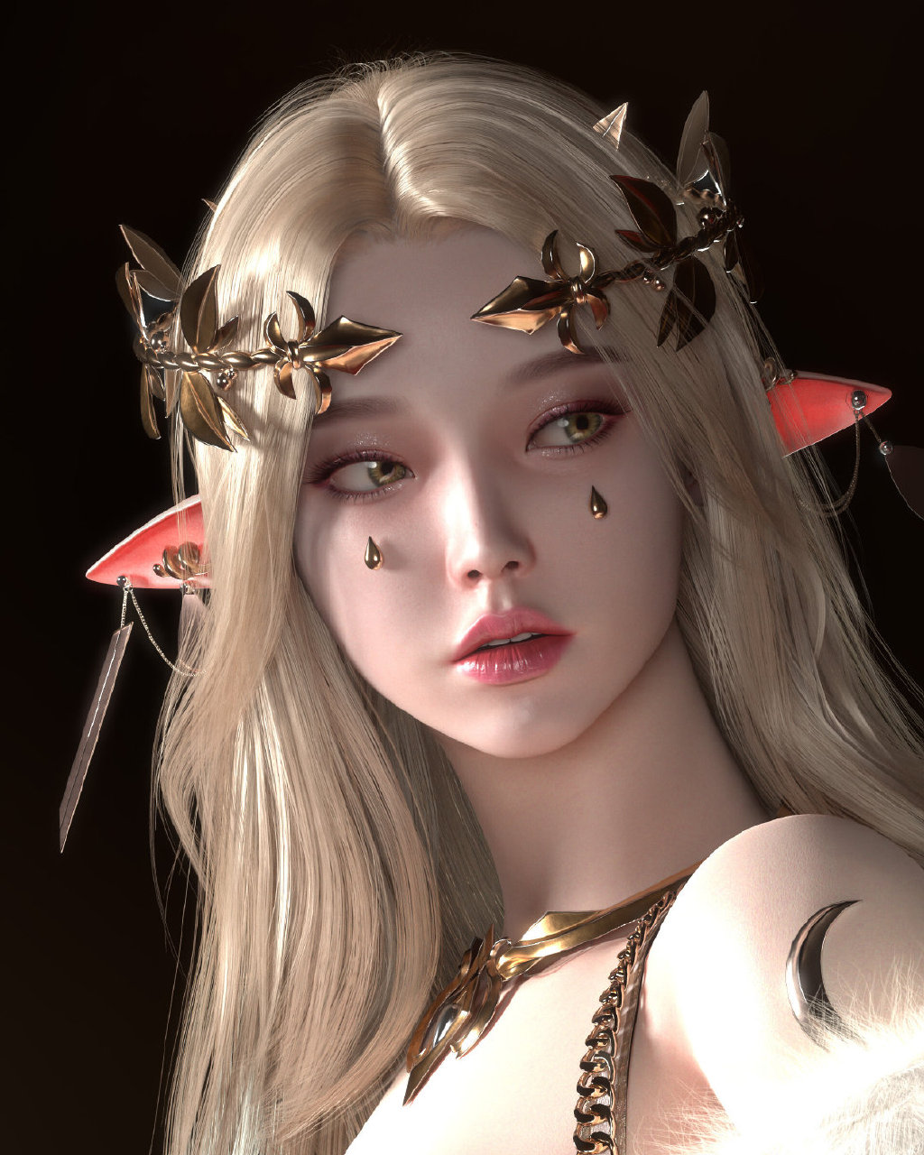 韩国建模师Jaesoub Lee插画作品《Magician》