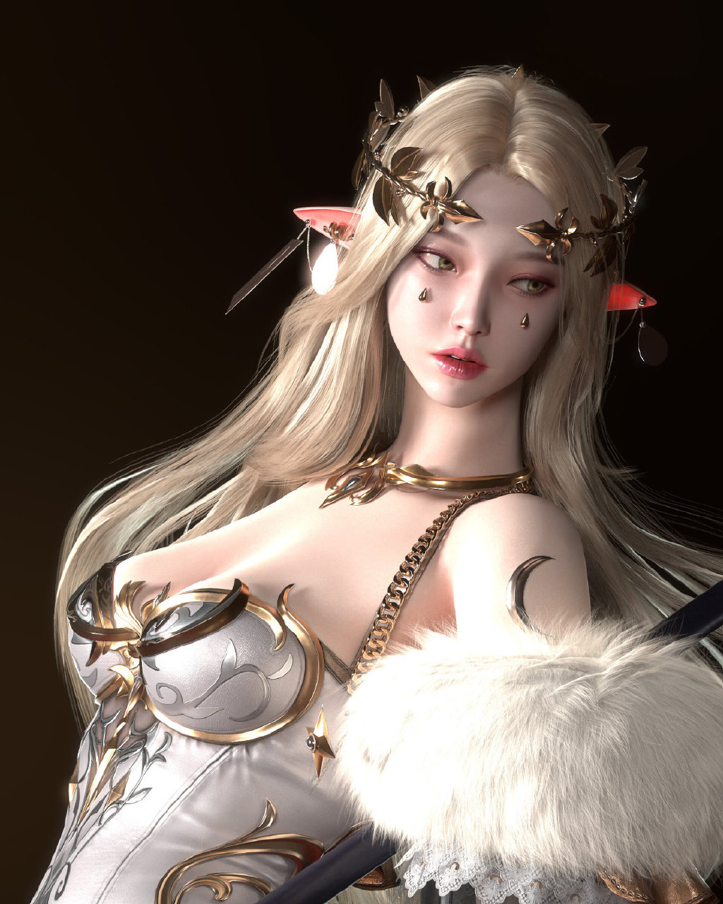 韩国建模师Jaesoub Lee插画作品《Magician》
