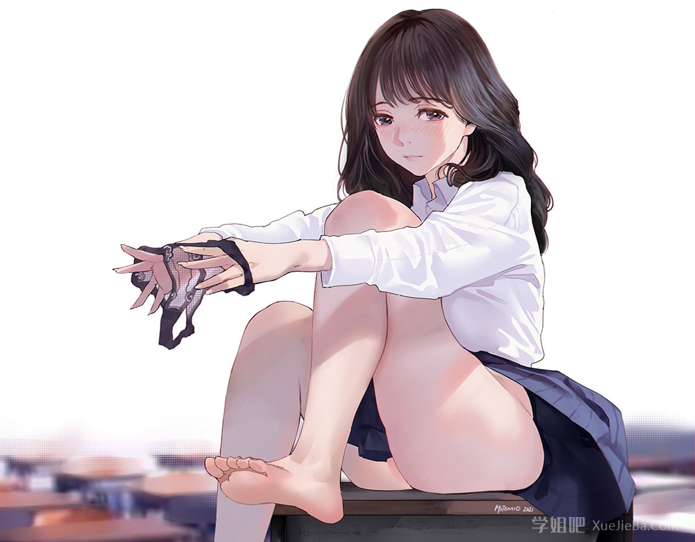 推特画师@hitomio拾六「吉他妹妹」插画+COS图包下载