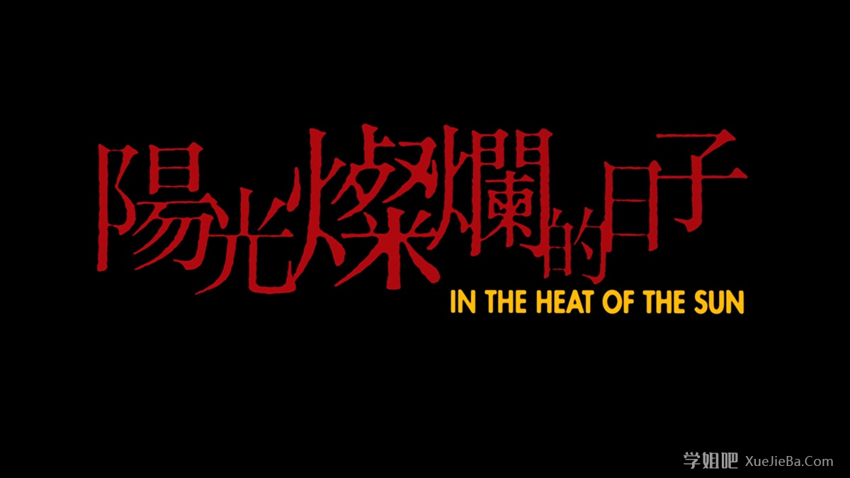 怀旧剧场 姜文《阳光灿烂的日子》法版蓝光修复无删减版