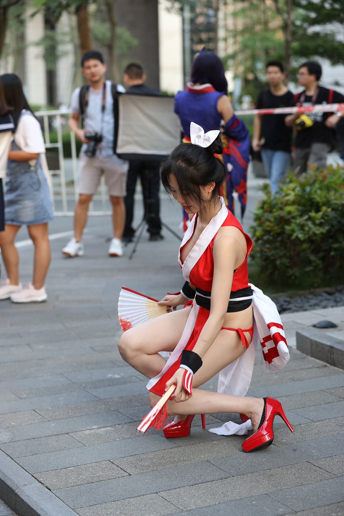 街拍路上的行人第4期 大街上的不知火舞小姐姐