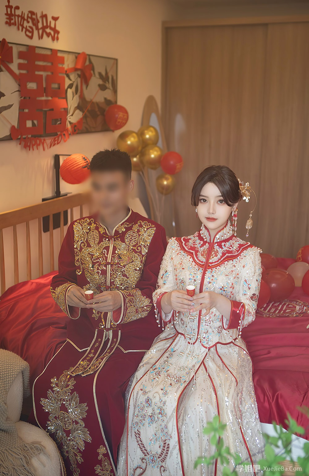 近期热传新娘闹洞房被非礼套图全集 共112P
